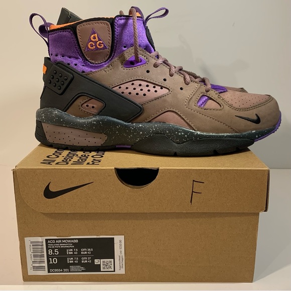 🥾[NEW] NIKE ACG AIR MOWABB OG TRAILS END BROWN (2021) MENS SIZE 8.5 SNEAKERS🥾 - Picture 9 of 16